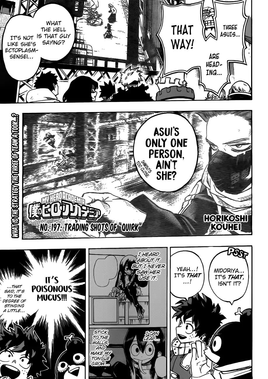 Boku No Hero Academia - Chapter 197