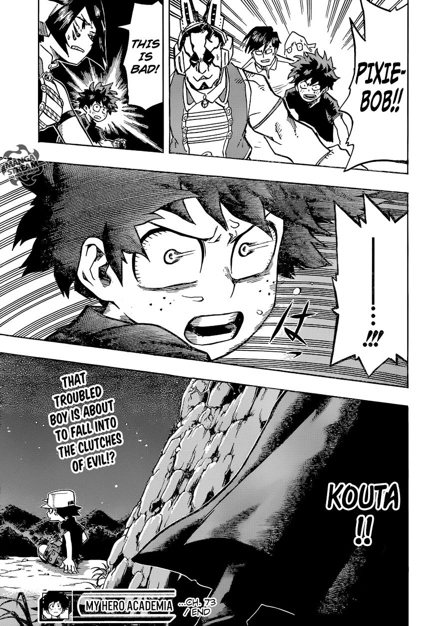 Boku No Hero Academia - Chapter 73 : Day 3