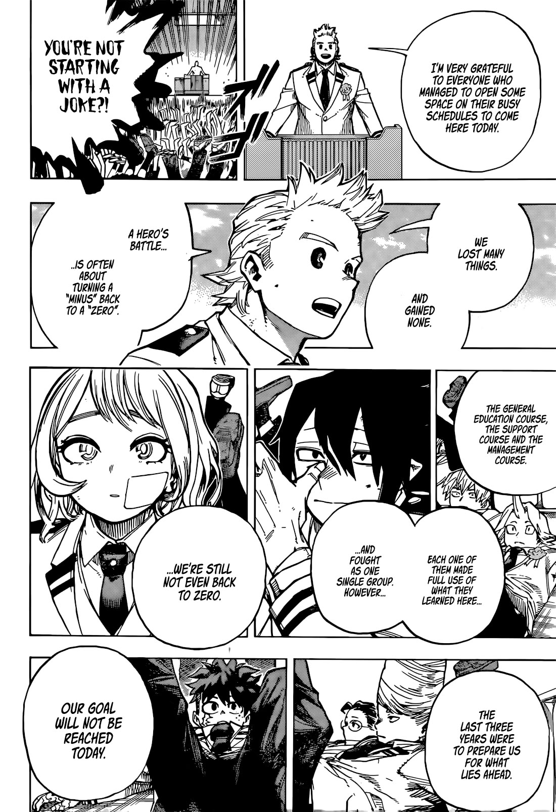 Boku No Hero Academia - Chapter 425: Out-Of-Season