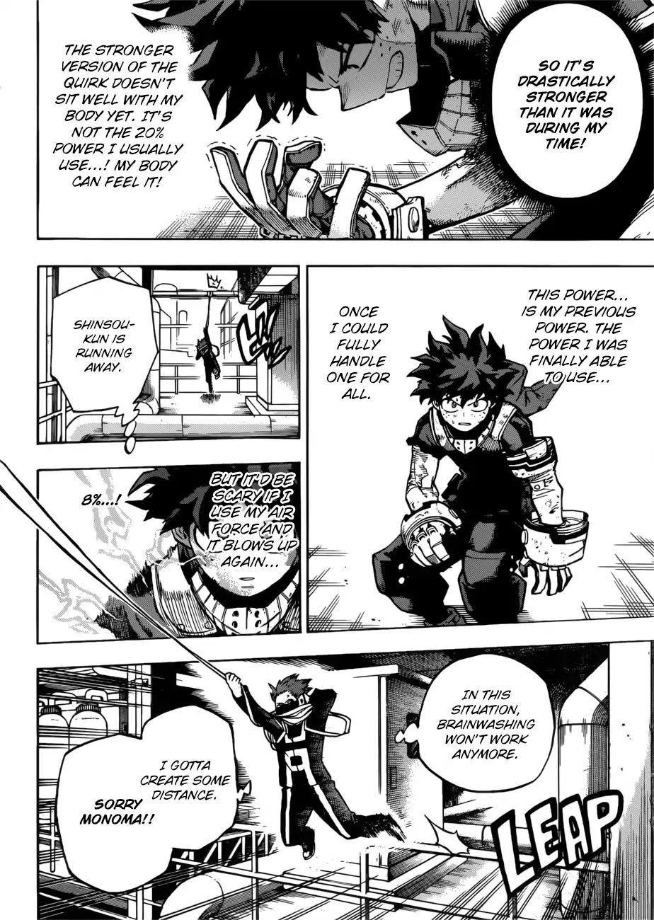 Boku No Hero Academia - Chapter 215: The Final Chapter! Midoriya Vs. Shinsou!