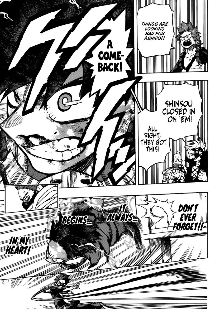 Boku No Hero Academia - Chapter 215: The Final Chapter! Midoriya Vs. Shinsou!