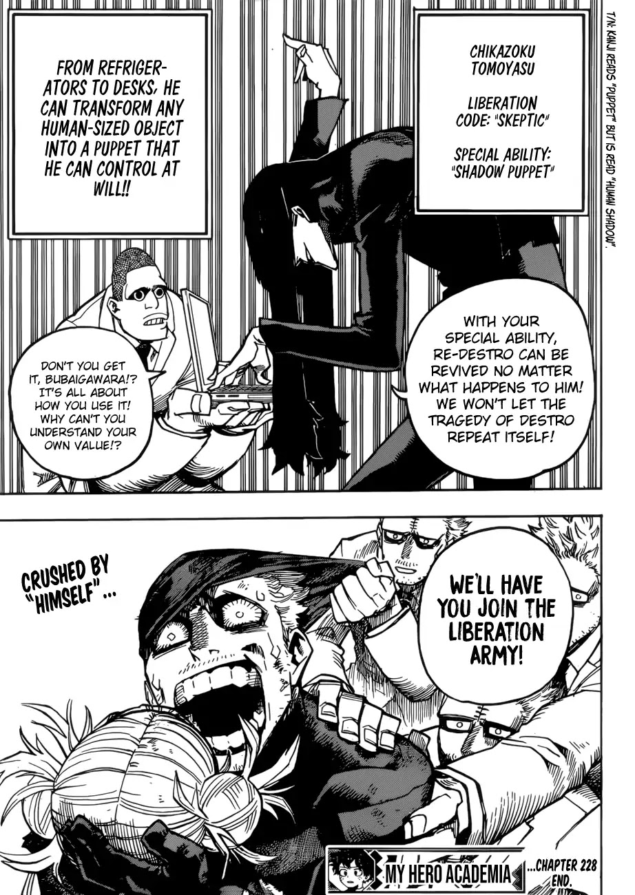 Boku No Hero Academia - Chapter 228: Heart Trauma