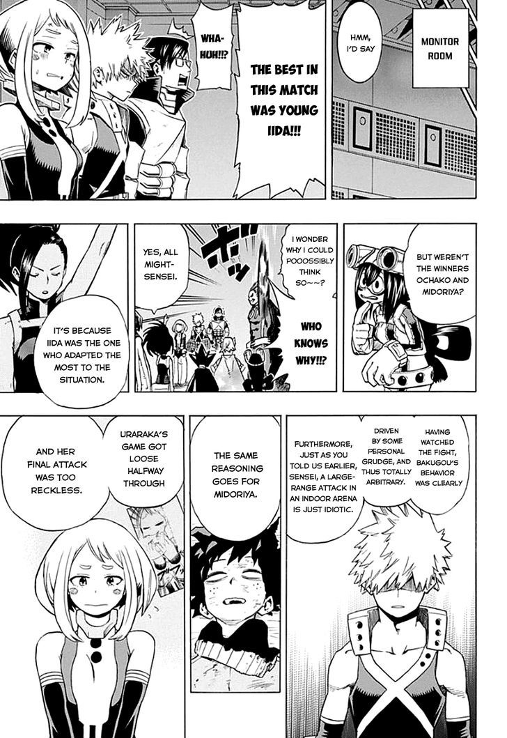 Boku No Hero Academia - Chapter 11 : Bakugou S Starting Line