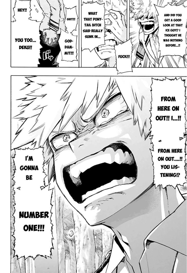 Boku No Hero Academia - Chapter 11 : Bakugou S Starting Line