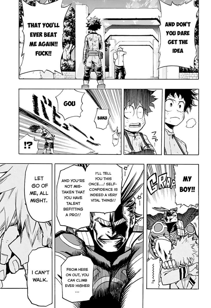 Boku No Hero Academia - Chapter 11 : Bakugou S Starting Line