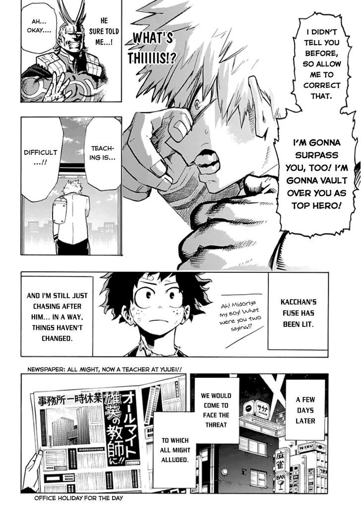 Boku No Hero Academia - Chapter 11 : Bakugou S Starting Line