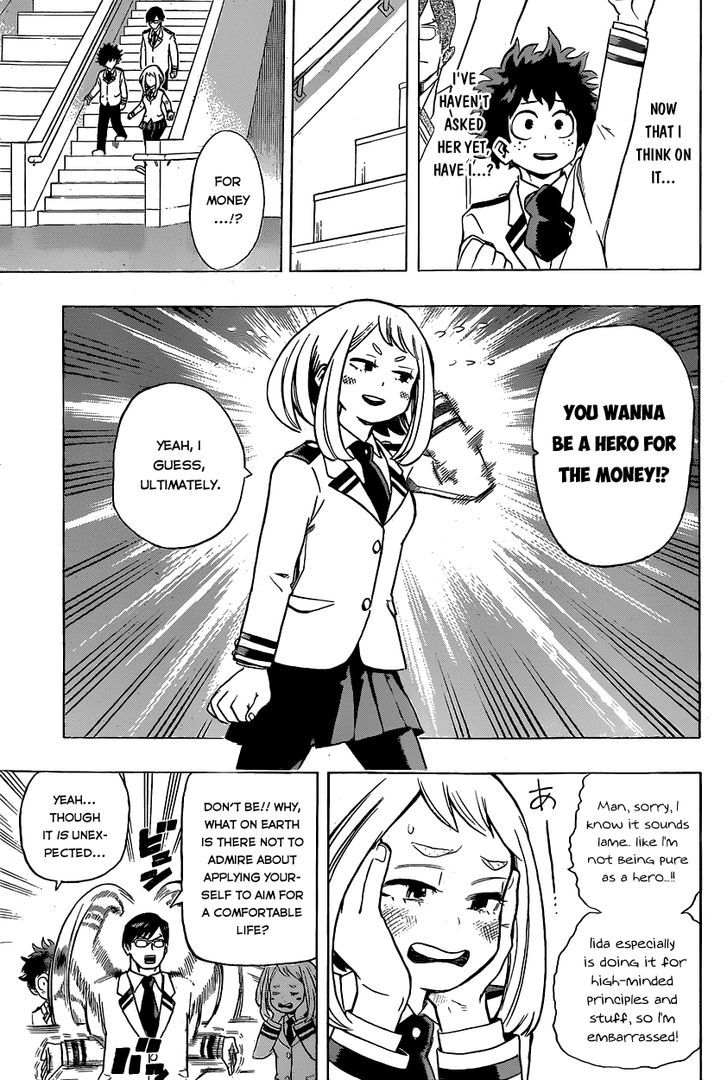 Boku No Hero Academia - Chapter 22 : So That S What It S About, Uraraka!