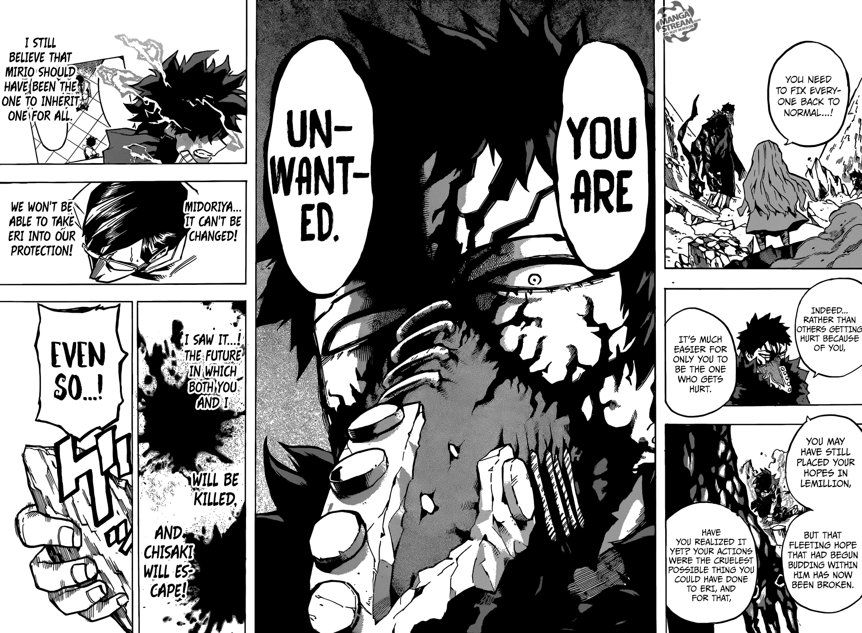 Boku No Hero Academia - Chapter 155