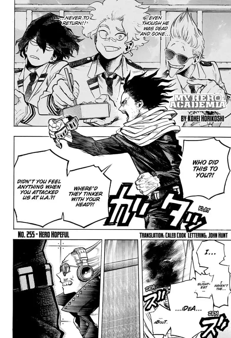 Boku No Hero Academia - Chapter 255: Hero Hopeful