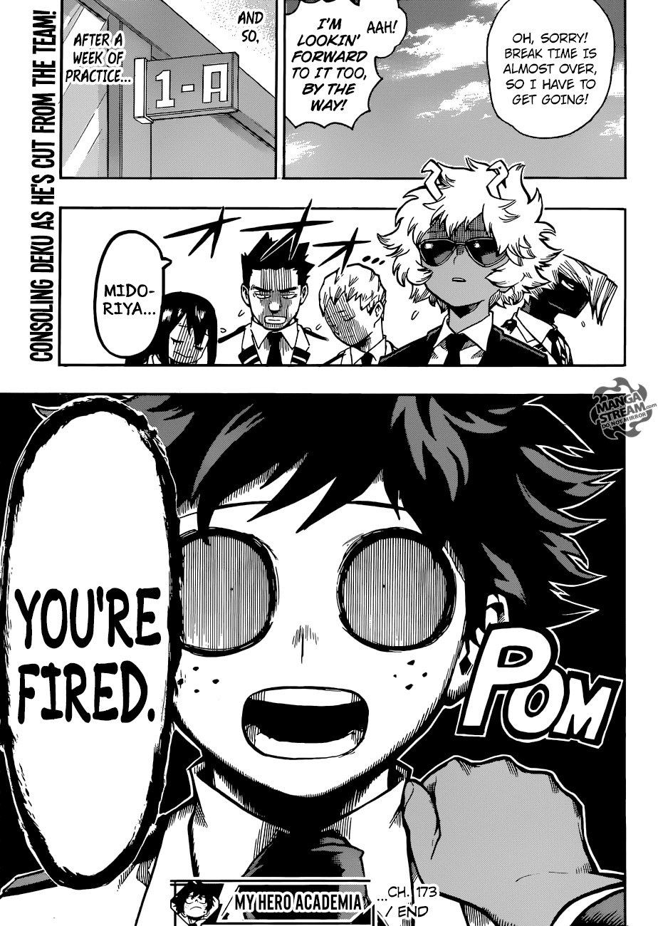 Boku No Hero Academia - Chapter 173