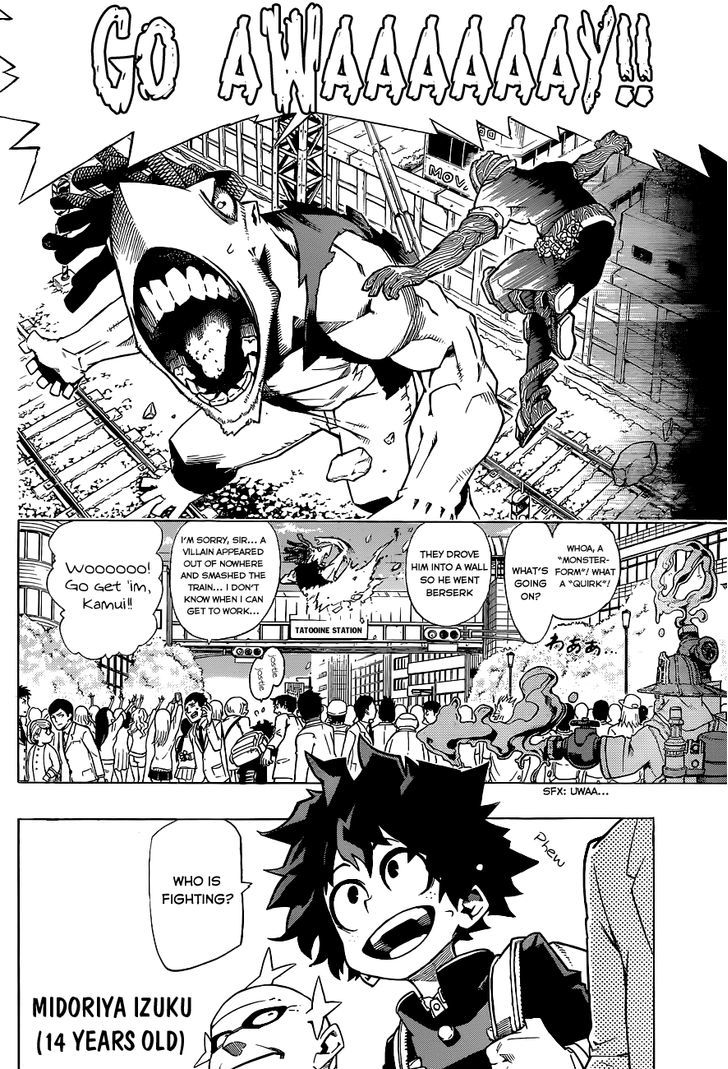 Boku No Hero Academia - Vol.1 Chapter 1 : Midoriya Izuku The Origin