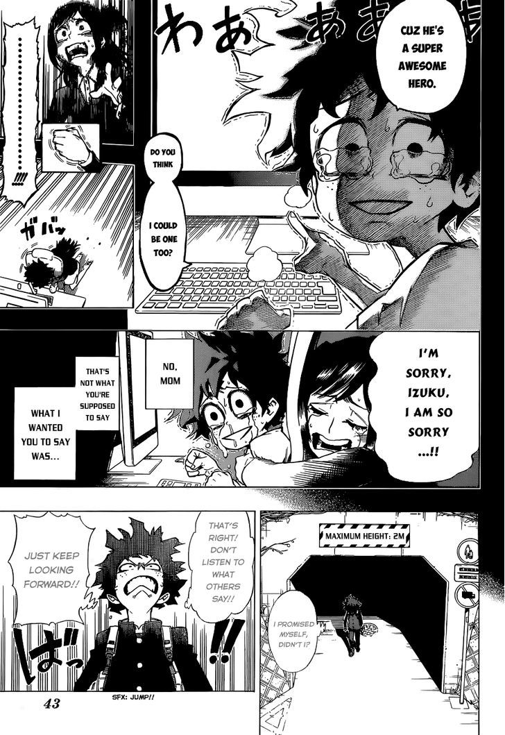 Boku No Hero Academia - Vol.1 Chapter 1 : Midoriya Izuku The Origin