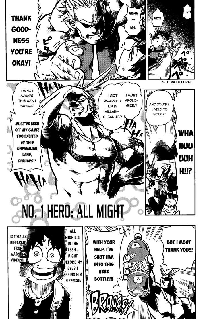 Boku No Hero Academia - Vol.1 Chapter 1 : Midoriya Izuku The Origin