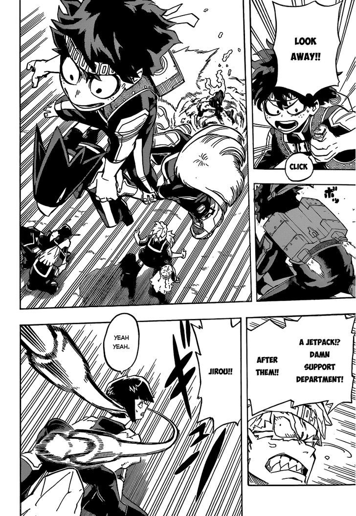 Boku No Hero Academia - Chapter 28 : Plans Upon Ploys Upon Plays