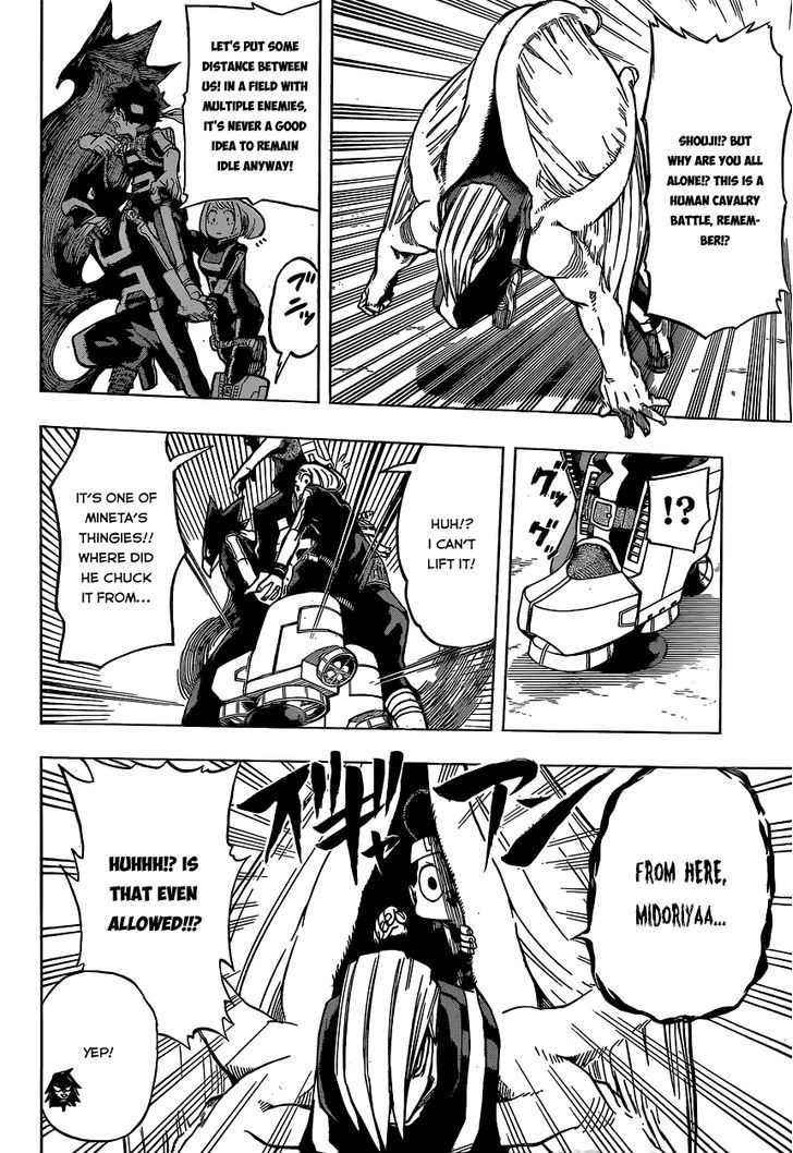 Boku No Hero Academia - Chapter 28 : Plans Upon Ploys Upon Plays