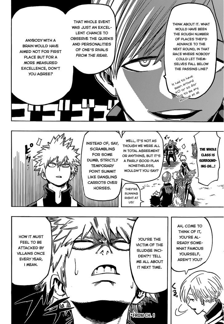 Boku No Hero Academia - Chapter 28 : Plans Upon Ploys Upon Plays