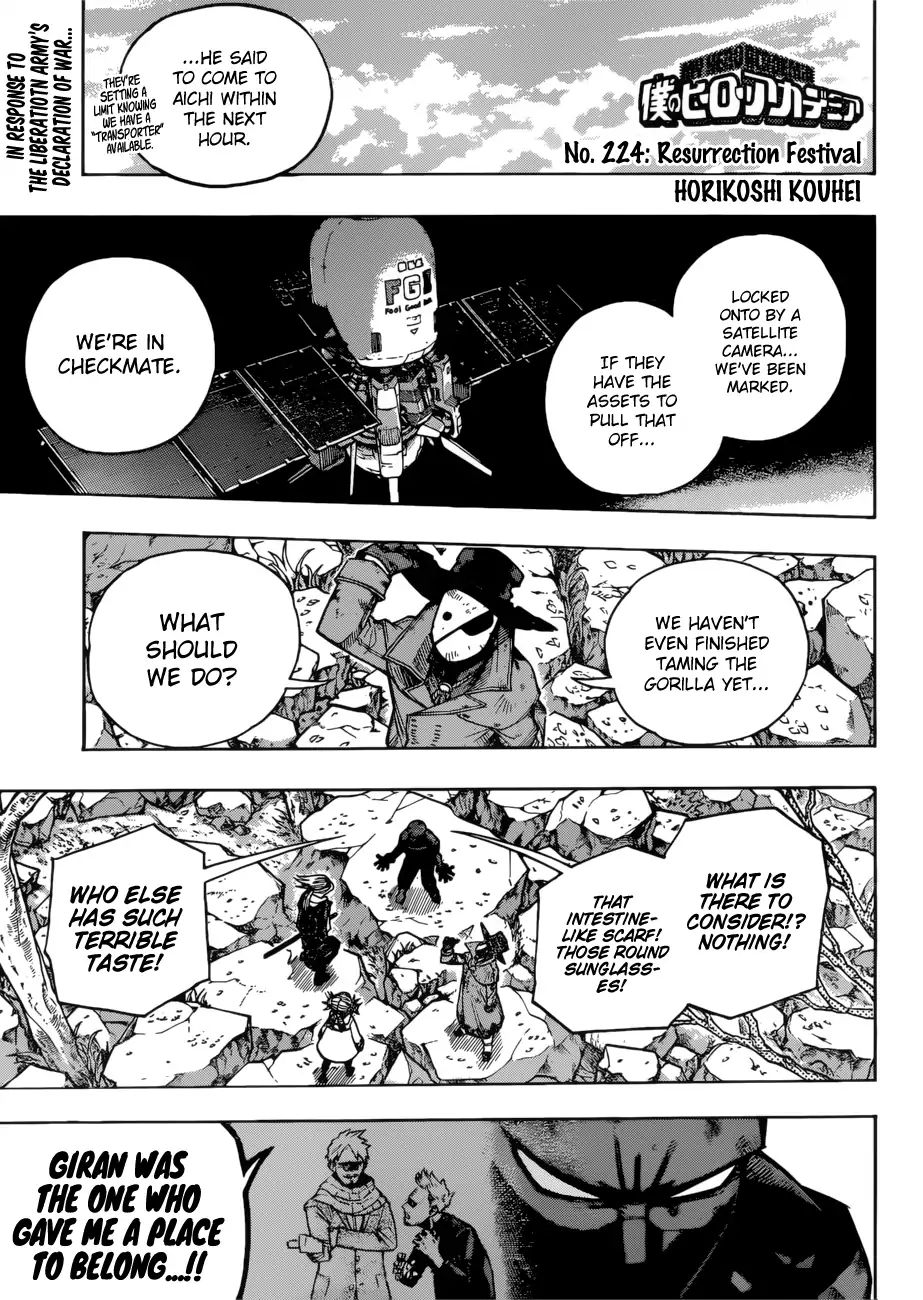 Boku No Hero Academia - Chapter 224: Resurrection Festival