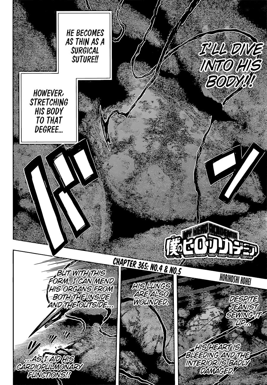 Boku No Hero Academia - Chapter 365