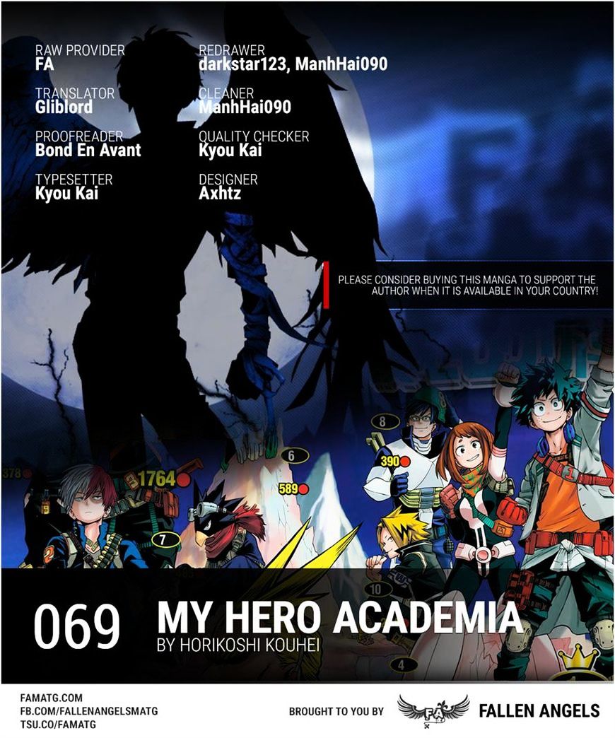 Boku No Hero Academia - Chapter 69