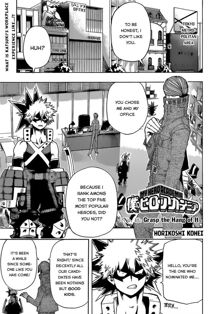 Boku No Hero Academia - Chapter 48 : Grasp The Hang Of It