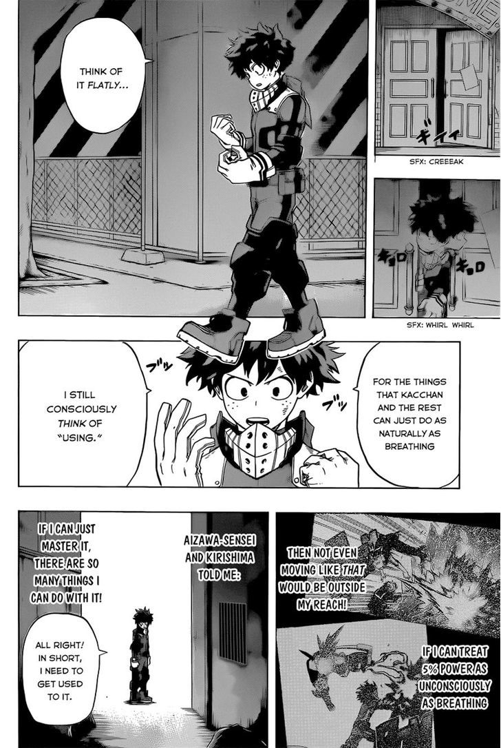 Boku No Hero Academia - Chapter 48 : Grasp The Hang Of It