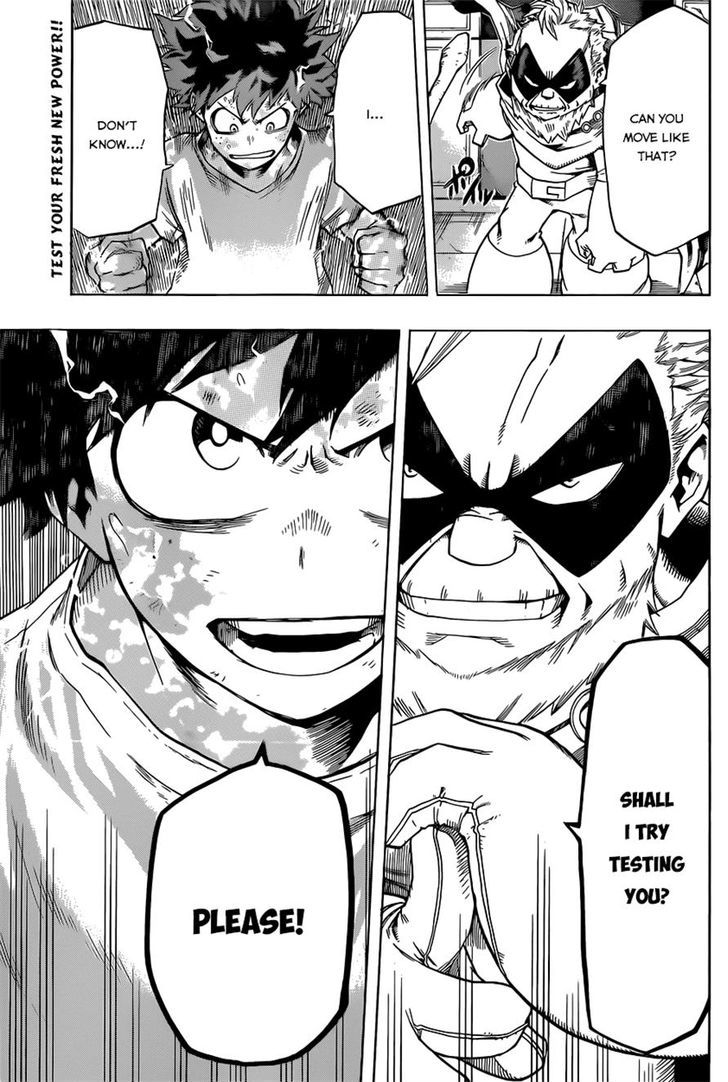 Boku No Hero Academia - Chapter 48 : Grasp The Hang Of It