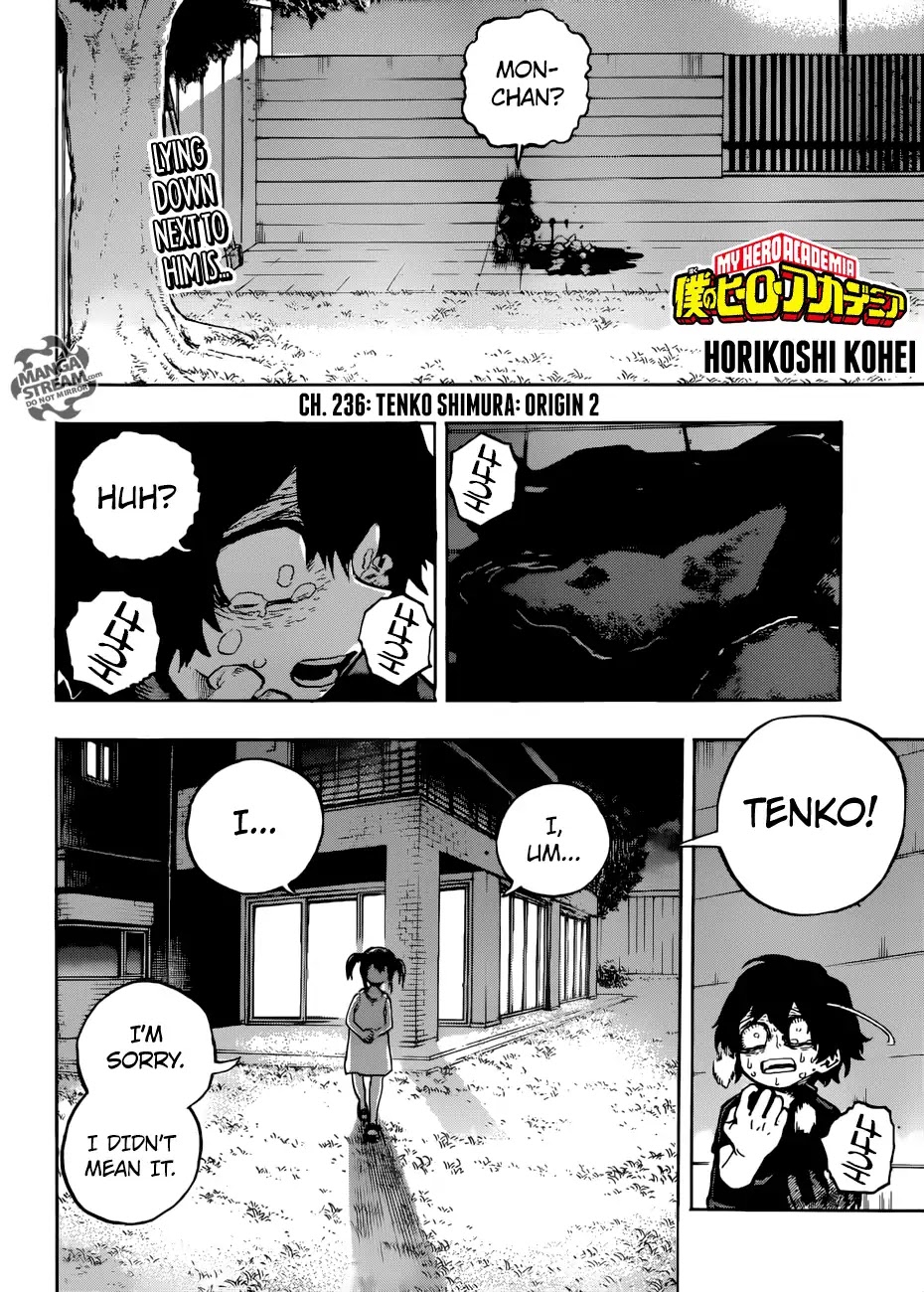 Boku No Hero Academia - Chapter 236: Tenko Shimura: Origin 2