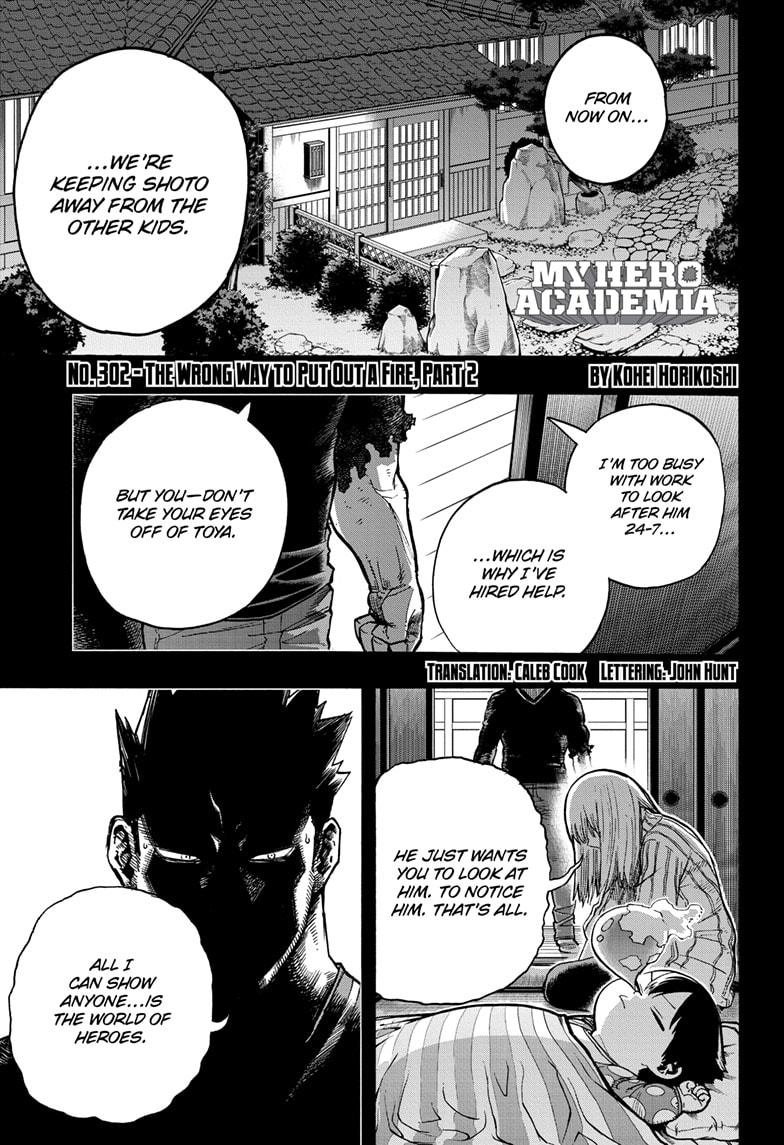 Boku No Hero Academia - Chapter 302