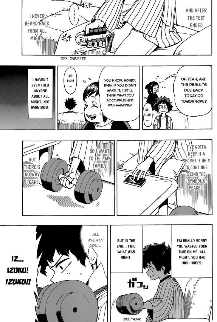 Boku No Hero Academia - Chapter 4 : The Starting Line