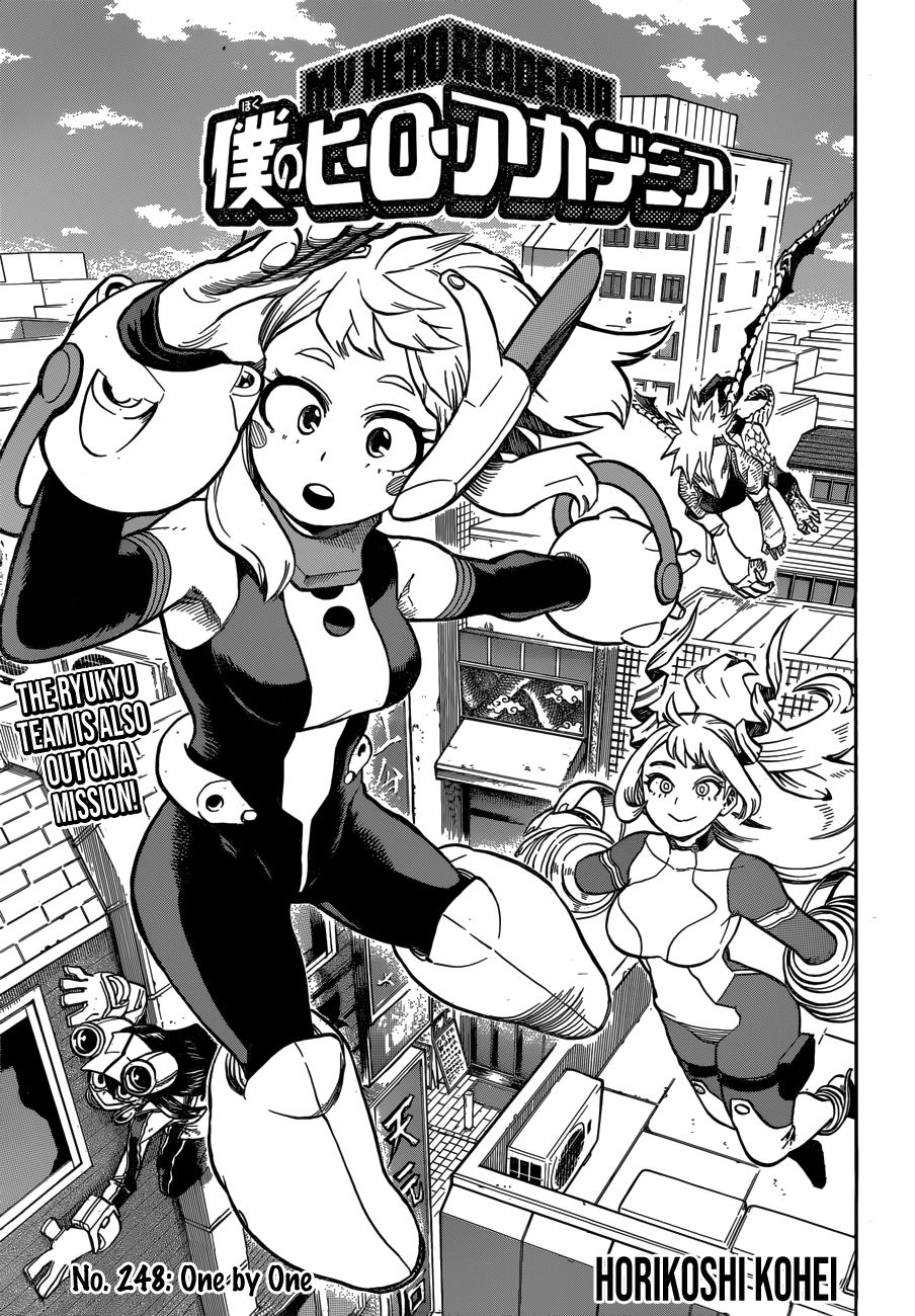 Boku No Hero Academia - Chapter 248: One By One