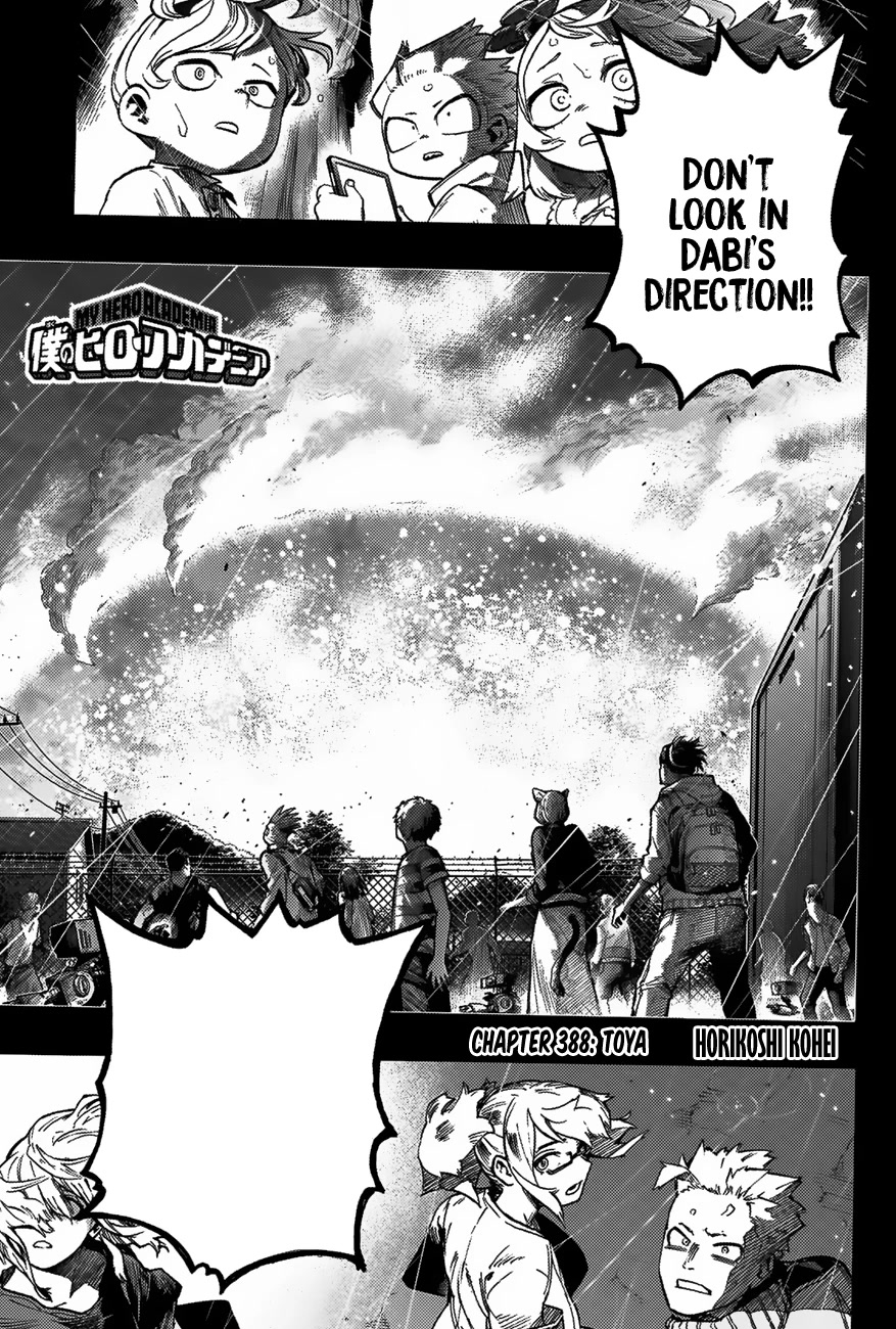 Boku No Hero Academia - Chapter 388: Toya