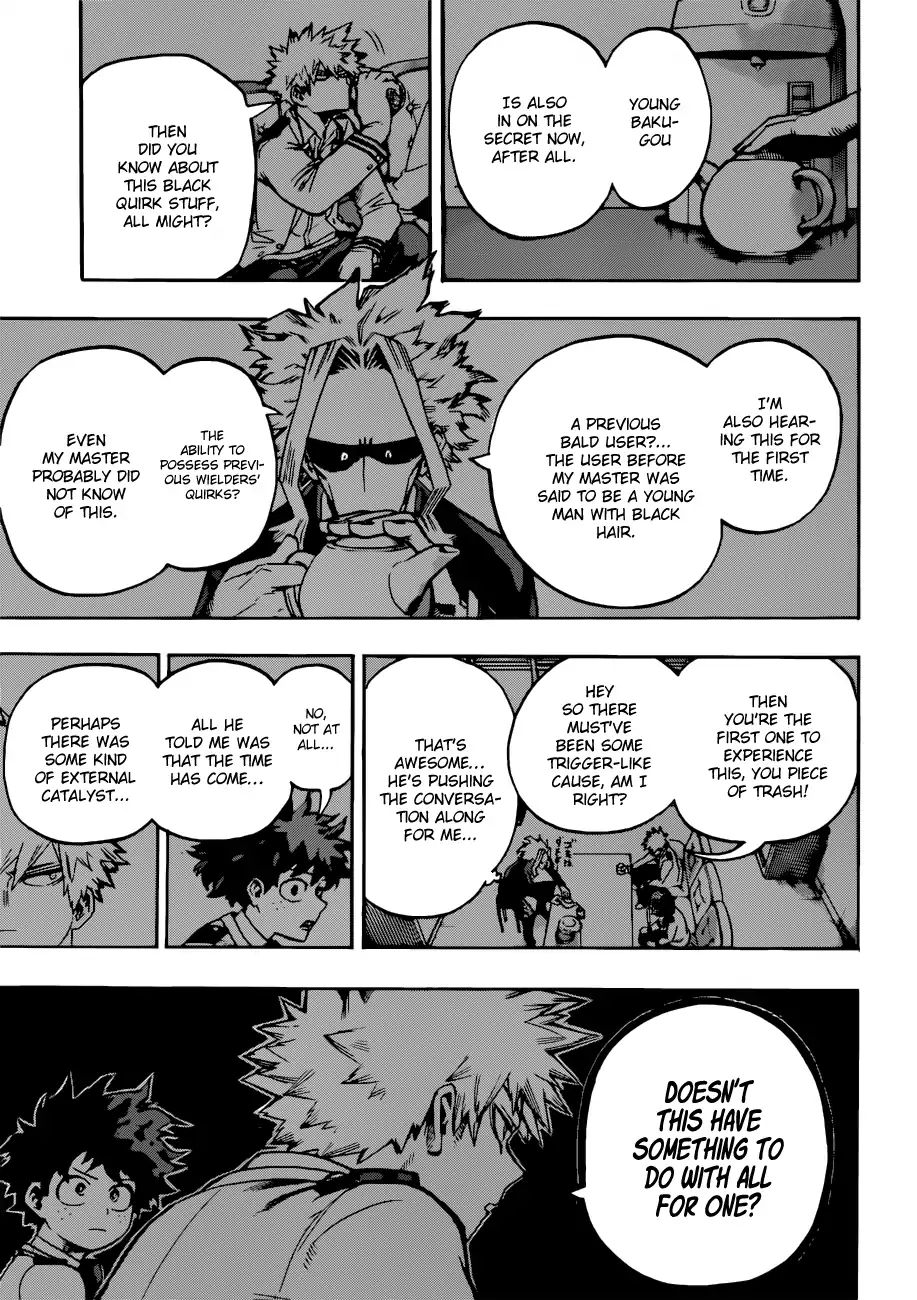 Boku No Hero Academia - Chapter 217: A New Power And All For One