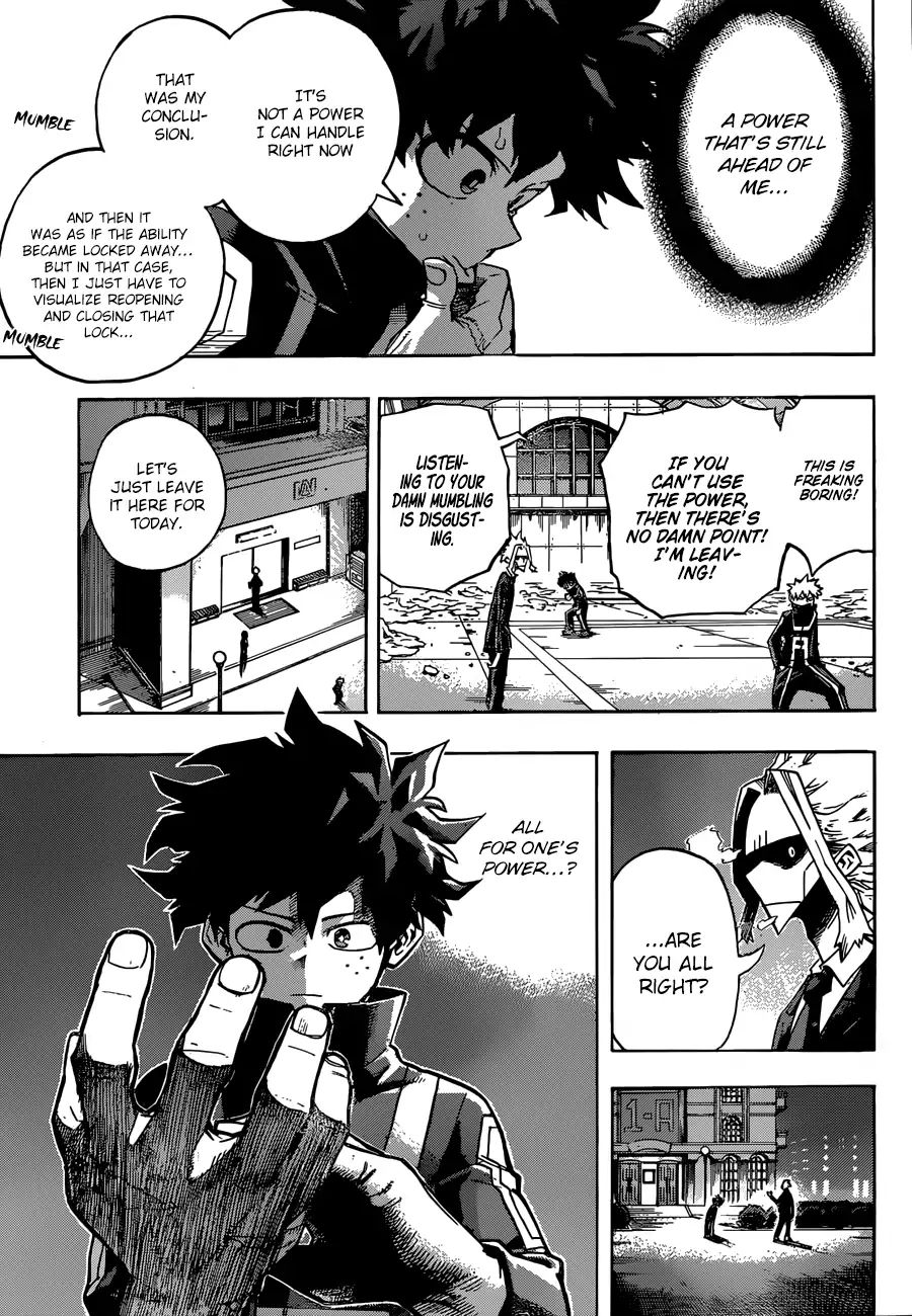 Boku No Hero Academia - Chapter 217: A New Power And All For One