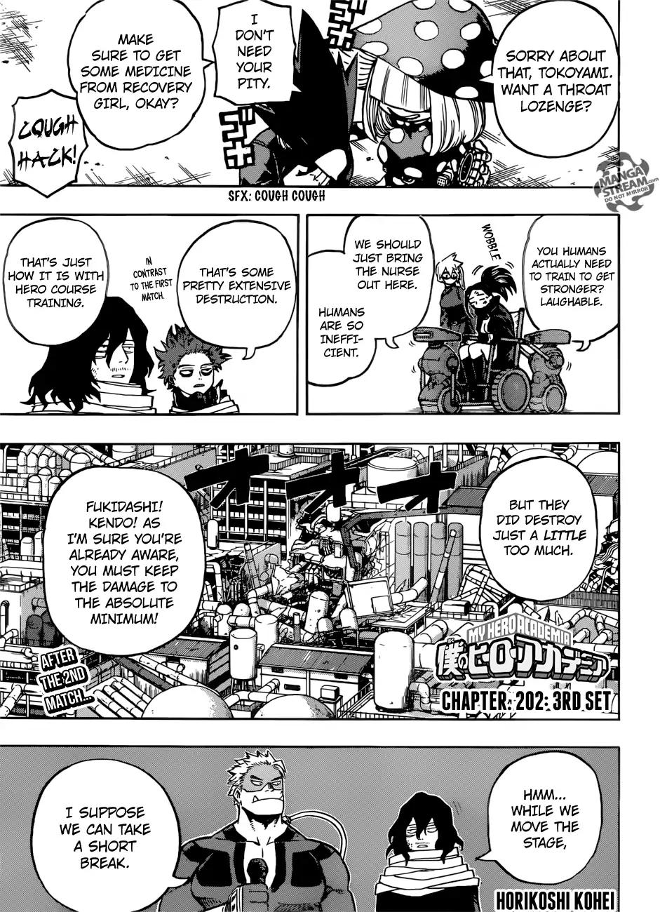 Boku No Hero Academia - Chapter 202