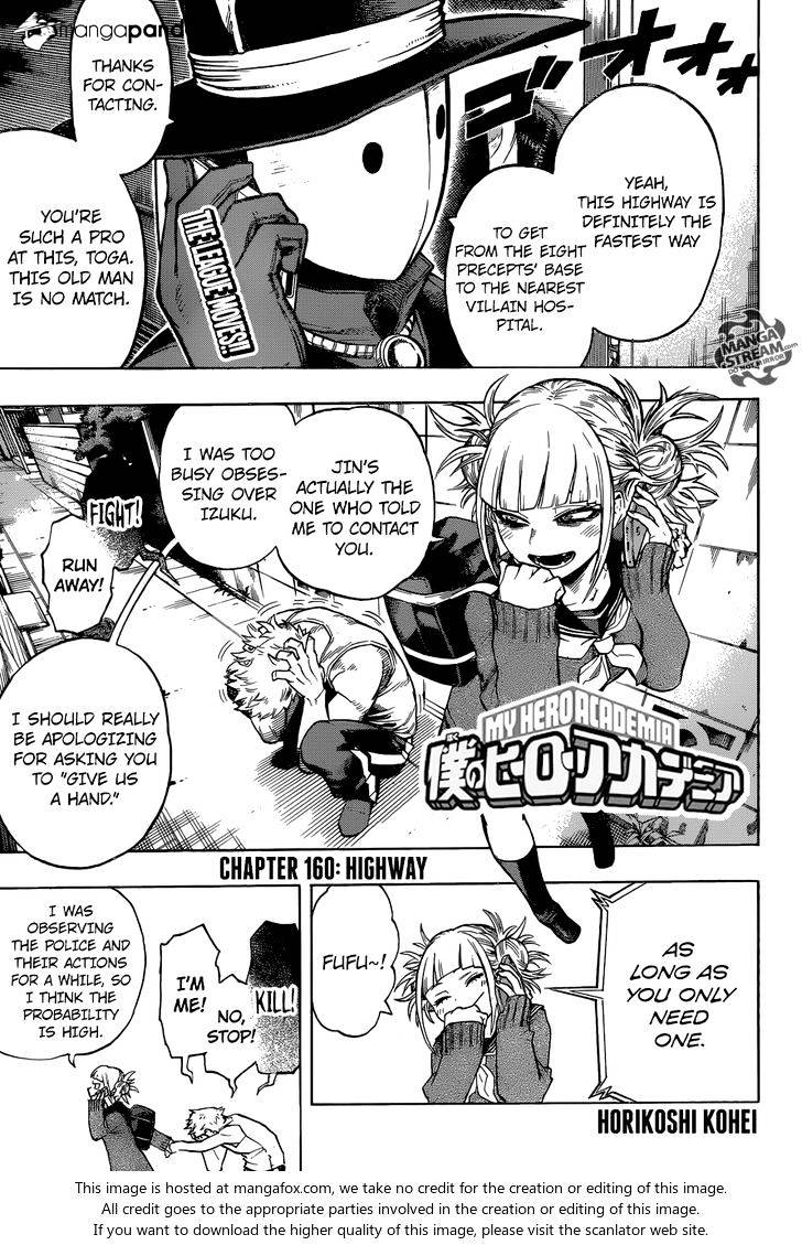 Boku No Hero Academia - Chapter 160