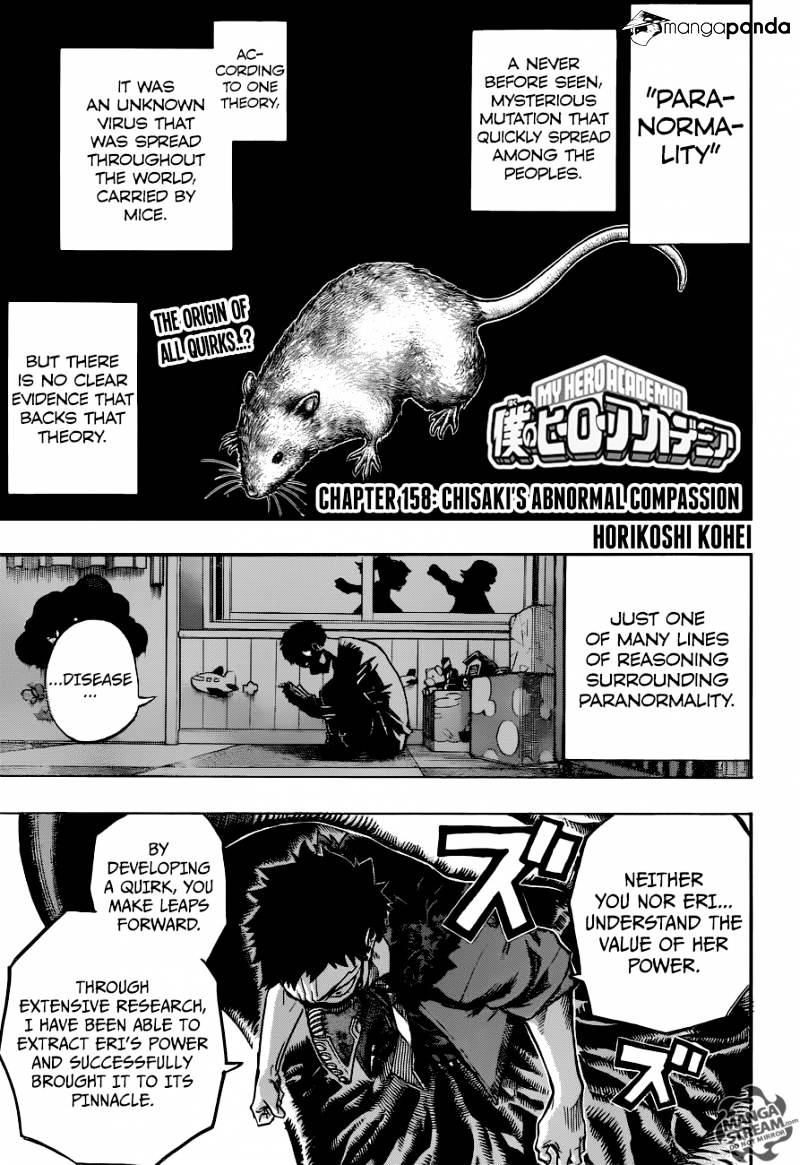 Boku No Hero Academia - Chapter 158