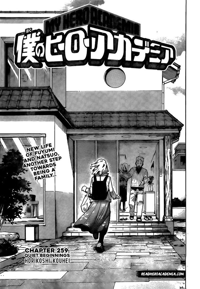 Boku No Hero Academia - Chapter 259: Quiet Beginnings