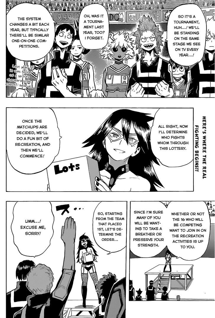 Boku No Hero Academia - Chapter 32 : Smile, Oh Prince Of The World Of Nonsense!