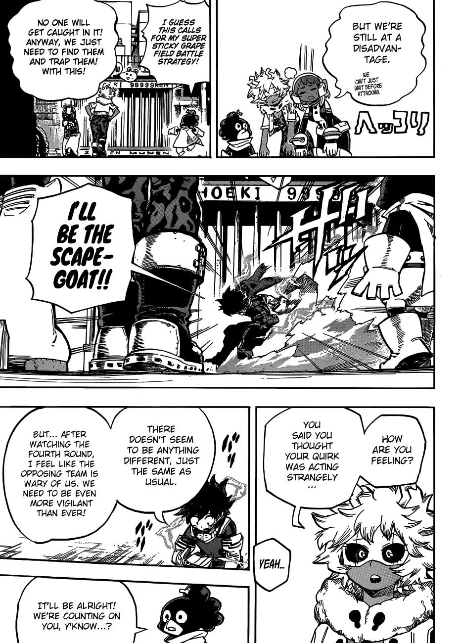 Boku No Hero Academia - Chapter 209: The Start Of The 5Th Round