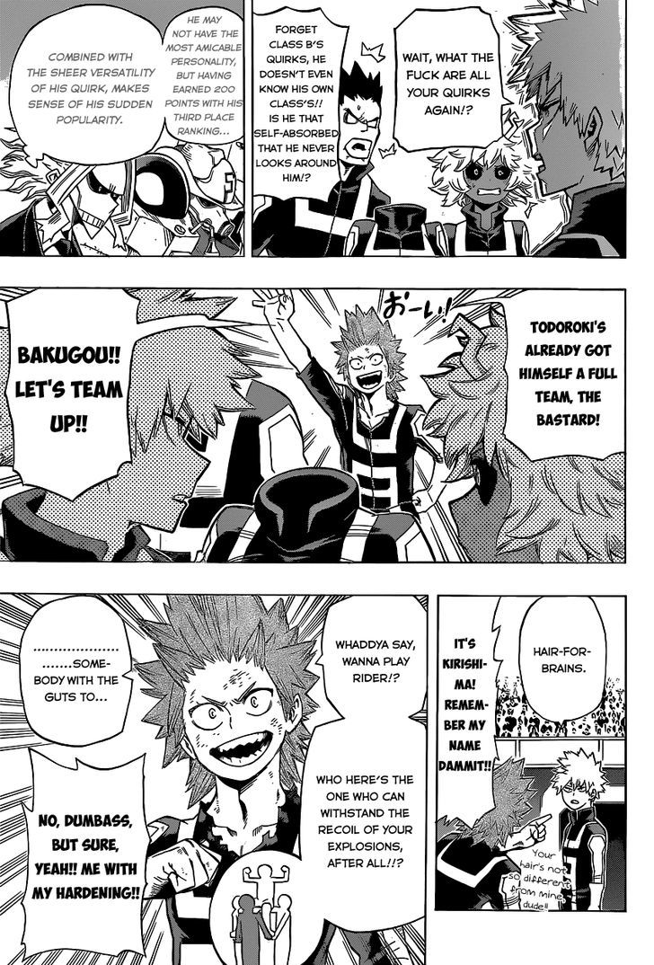 Boku No Hero Academia - Chapter 27 : Fateful Negotiations