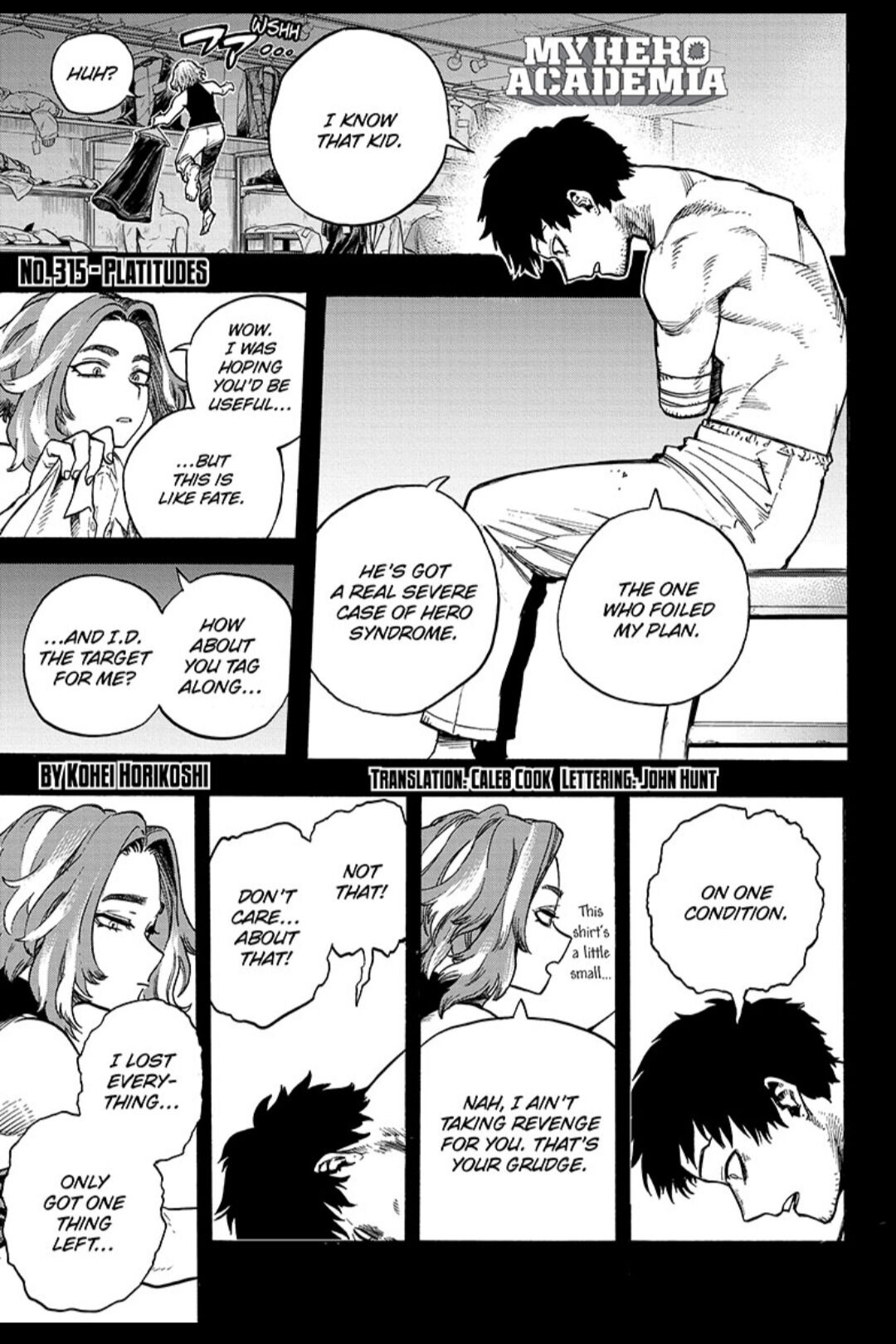 Boku No Hero Academia - Chapter 315