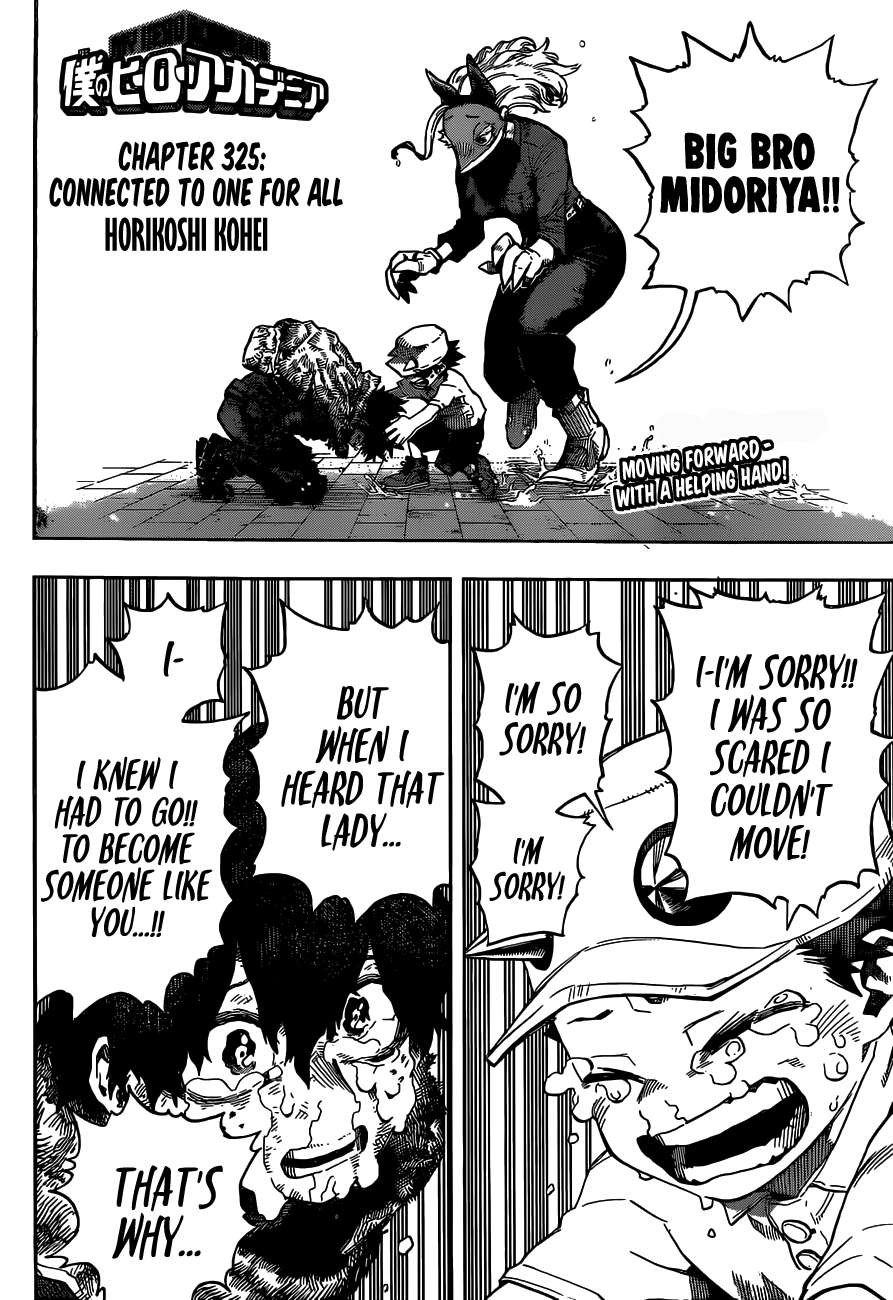 Boku No Hero Academia - Chapter 325