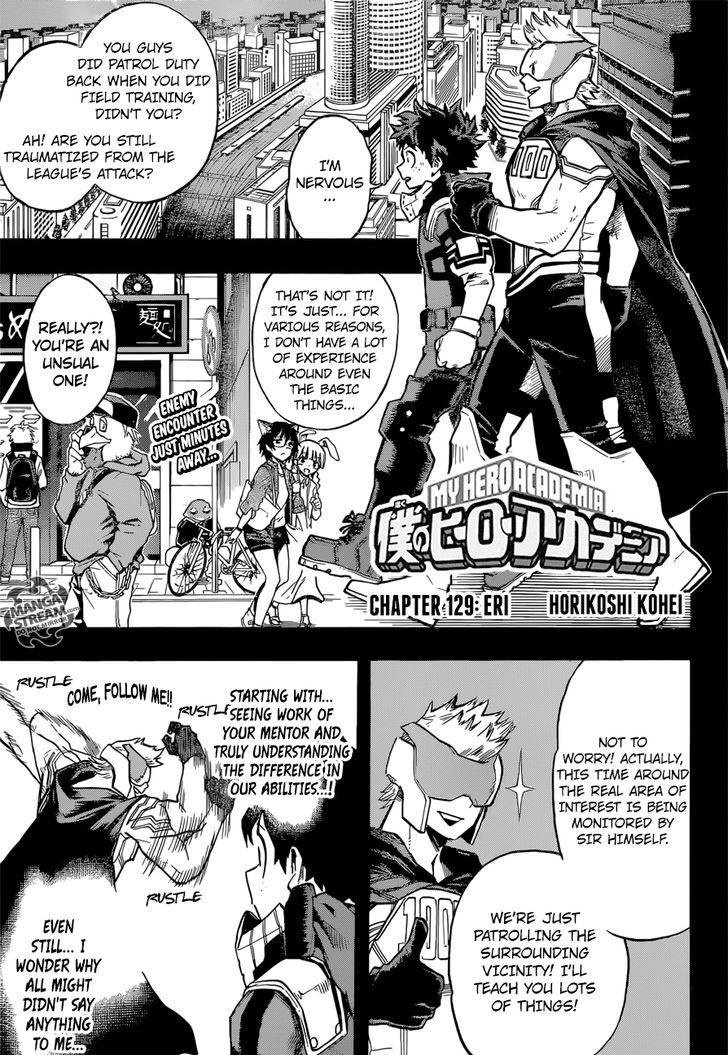 Boku No Hero Academia - Chapter 129