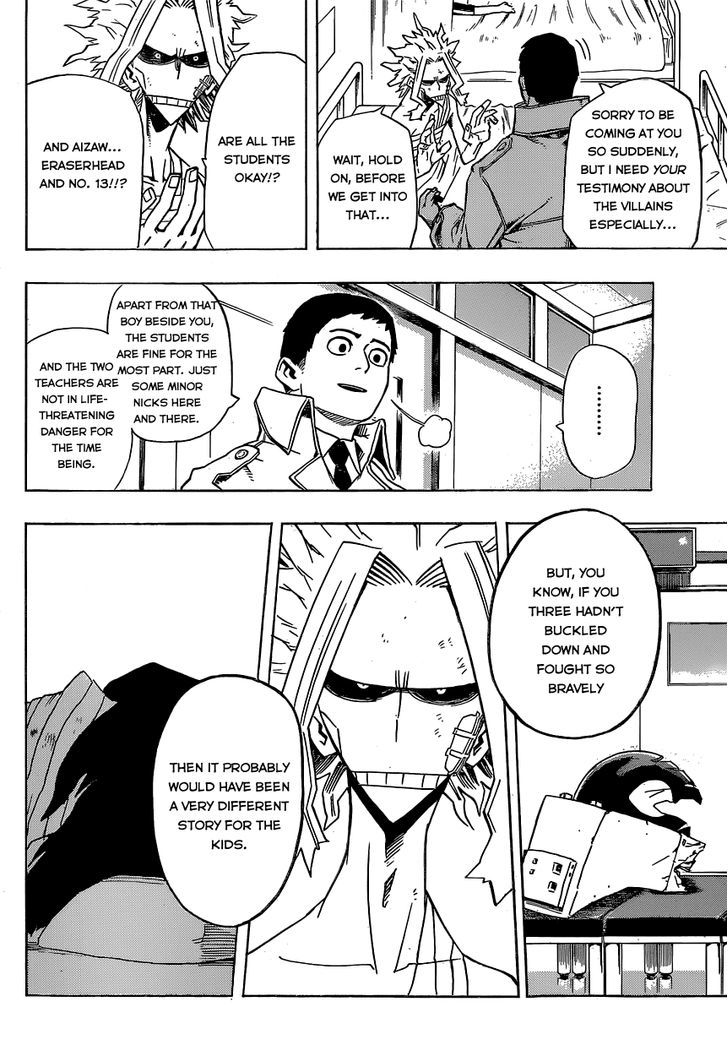 Boku No Hero Academia - Chapter 21 : Upon Each Of Their Chests