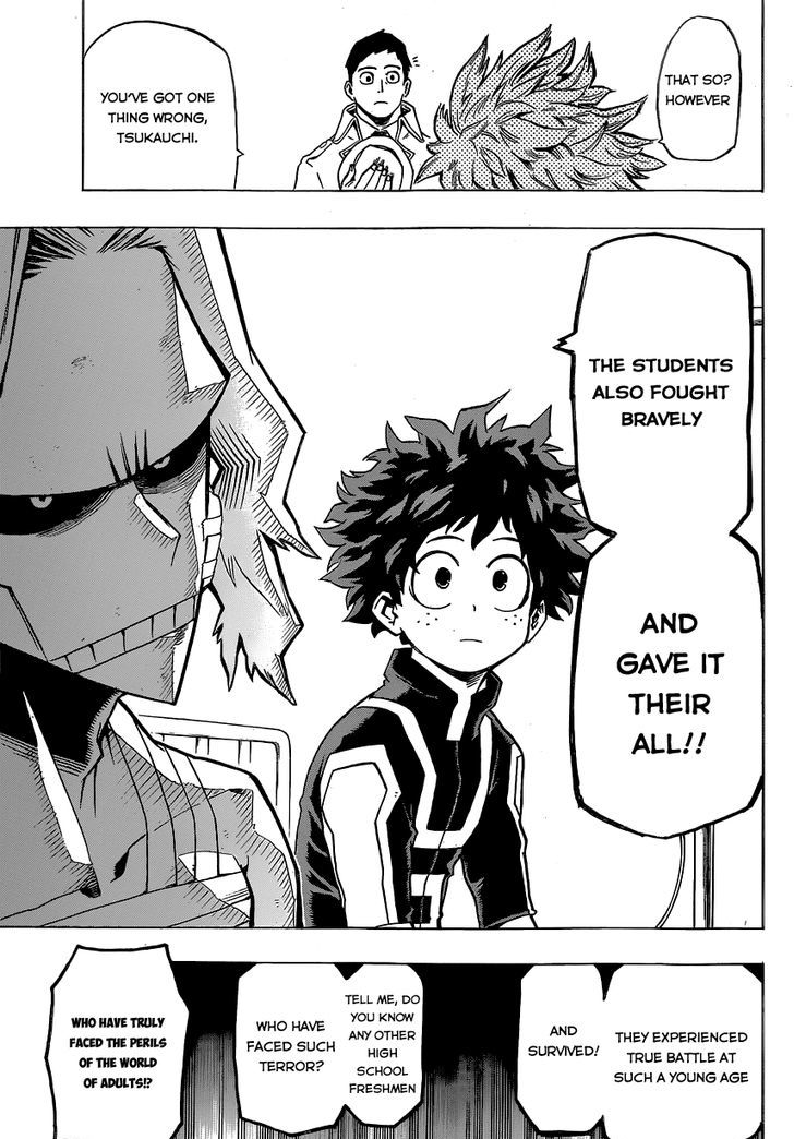 Boku No Hero Academia - Chapter 21 : Upon Each Of Their Chests