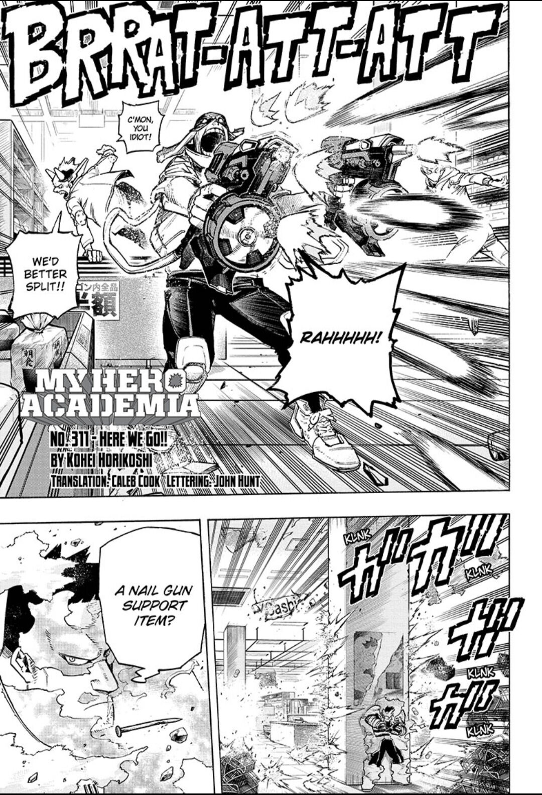 Boku No Hero Academia - Chapter 311