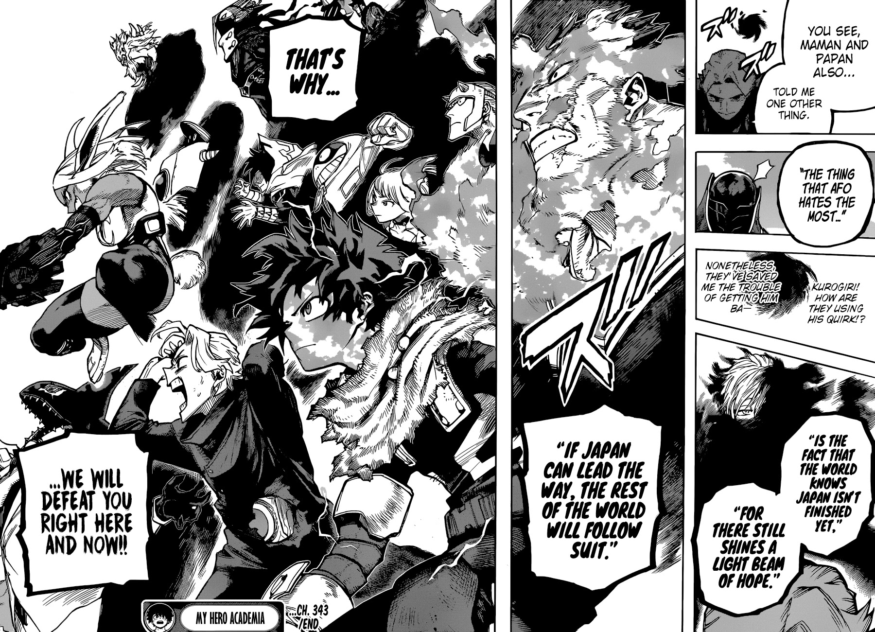 Boku No Hero Academia - Chapter 343: Let You Down