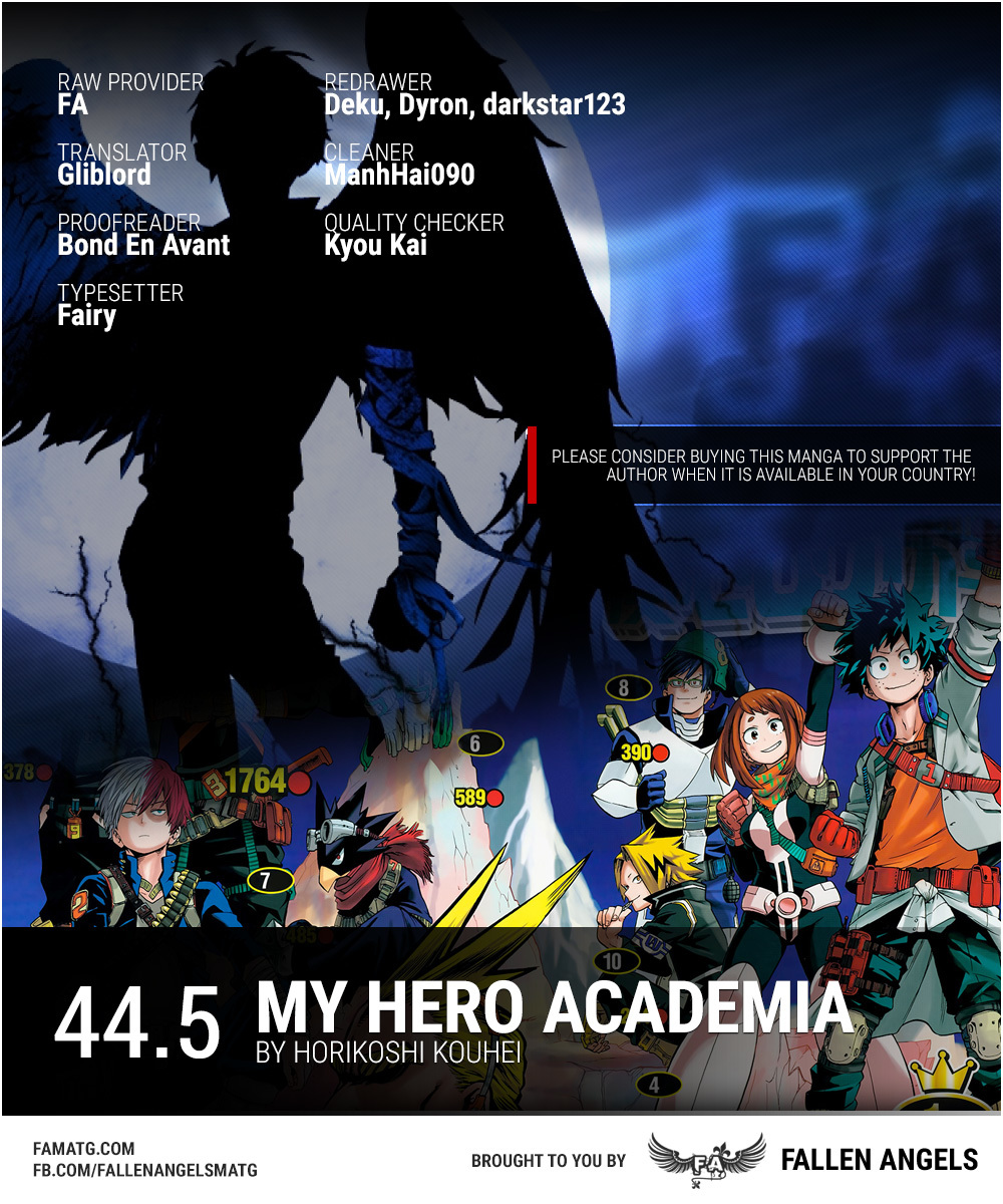 Boku No Hero Academia - Chapter 44.5: Volume 5 Omake