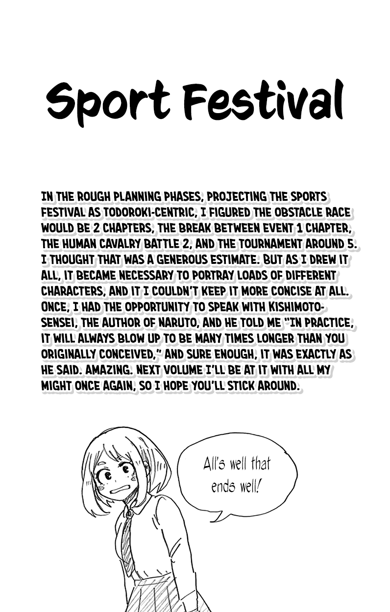 Boku No Hero Academia - Chapter 44.5: Volume 5 Omake