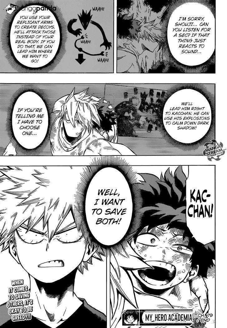 Boku No Hero Academia - Chapter 79